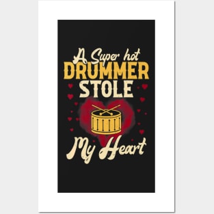 A Super Hot Drummer Stole My Heart Posters and Art